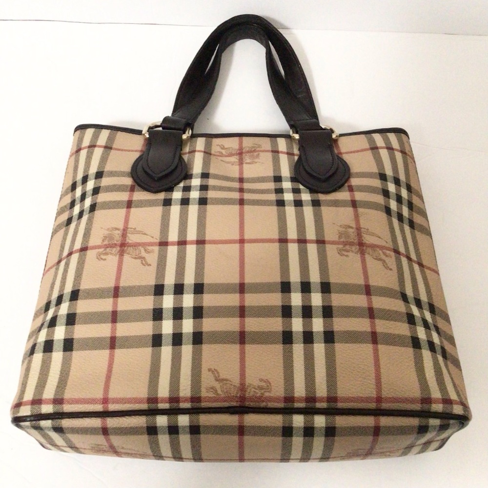 Burberry Haymarket Tote Bag - Picture 5 of 15